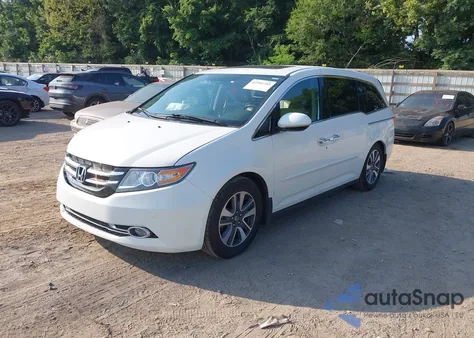2014 Honda Odyssey Touring/Touring Elite из США, поврежденный, VIN 5FNRL5H92EB059770